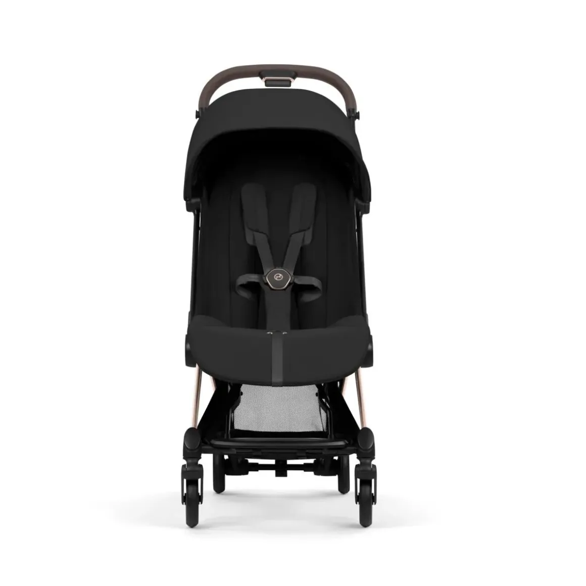Cybex Coya Stroller (2026) - Style Collection - Rose Gold Frame / Sepia Black Lux Seat