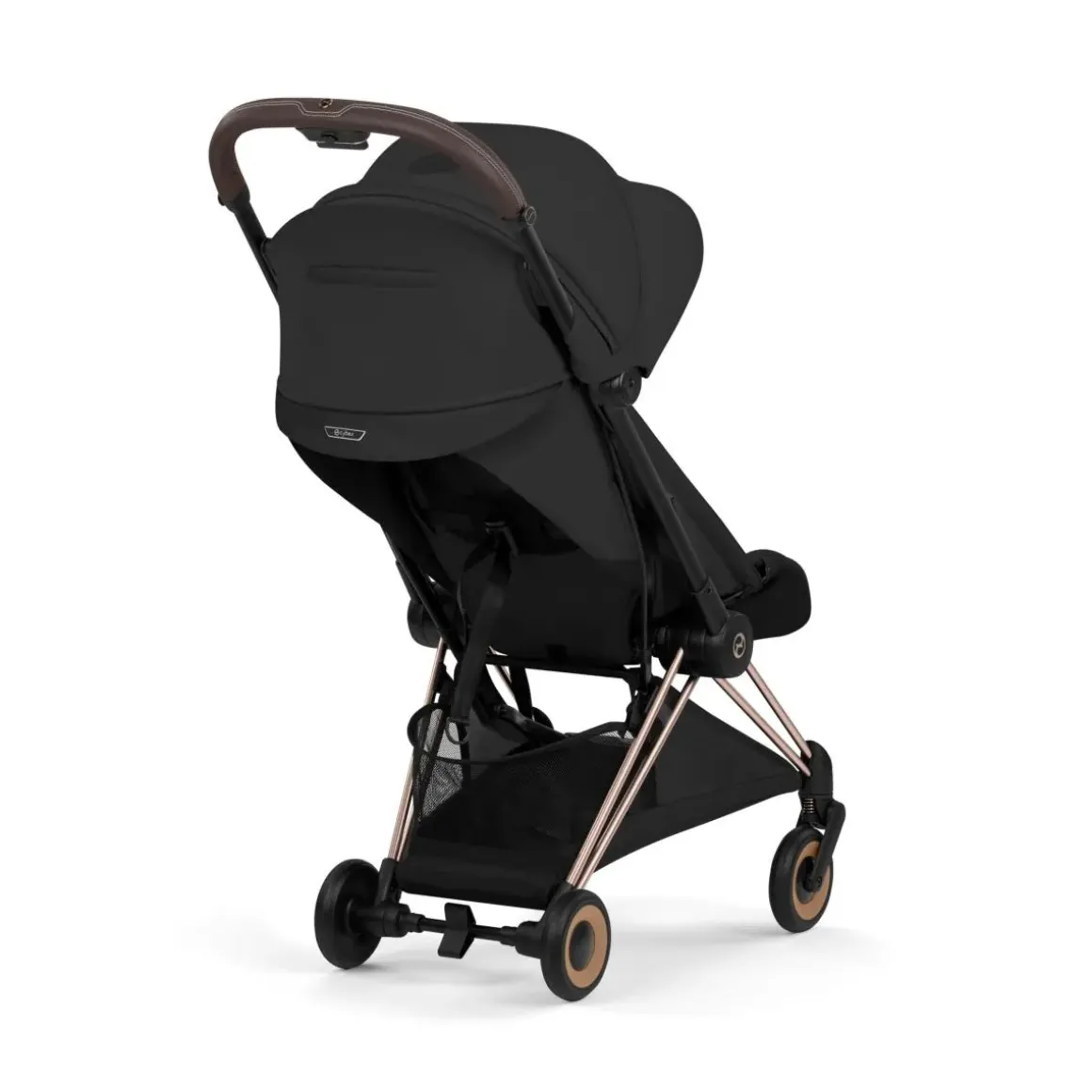Cybex Coya Stroller (2026) - Style Collection - Rose Gold Frame / Sepia Black Lux Seat