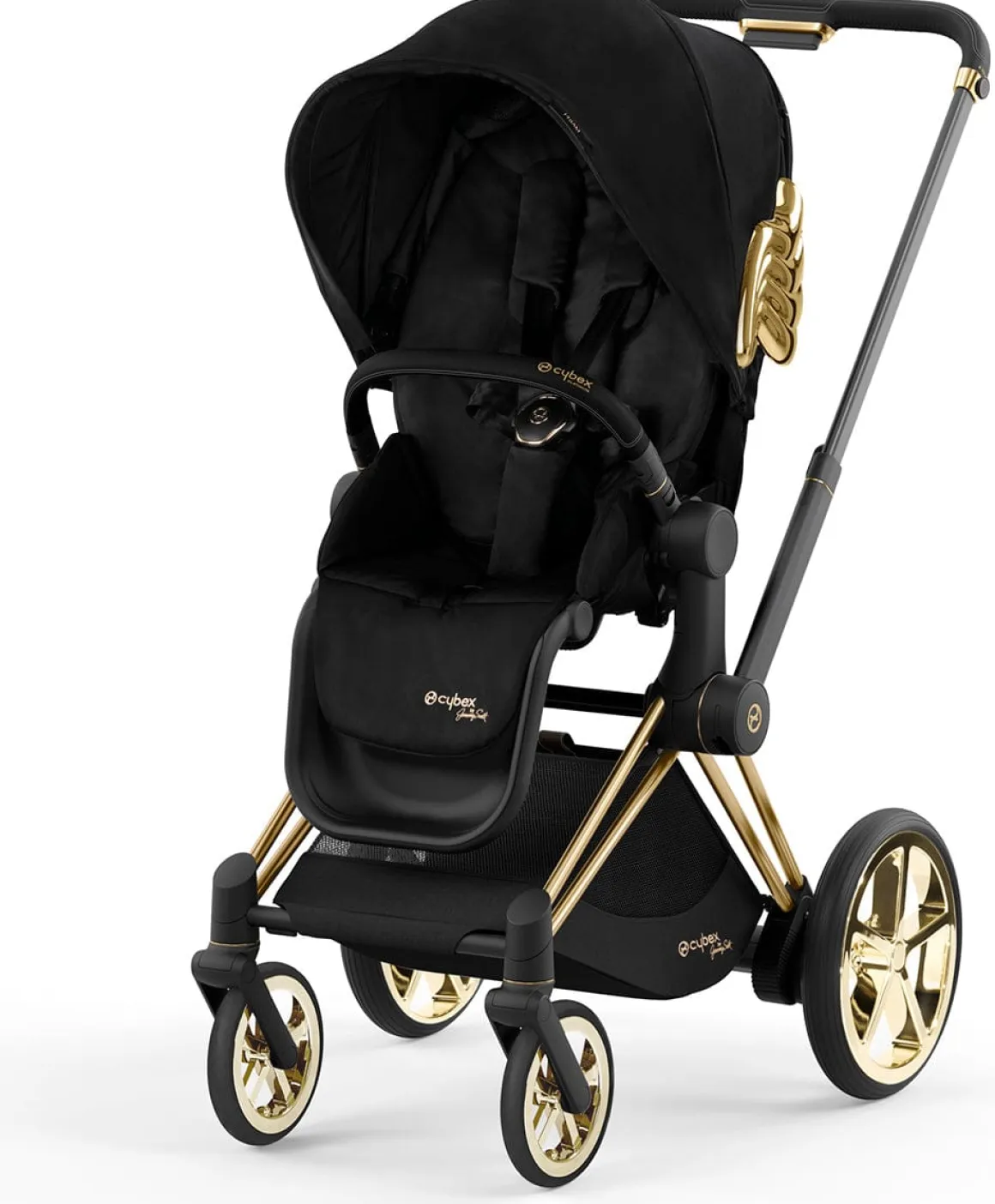 Cybex ePriam 2 Electronic Assist Stroller (One Box) - Jeremy Scott Wings