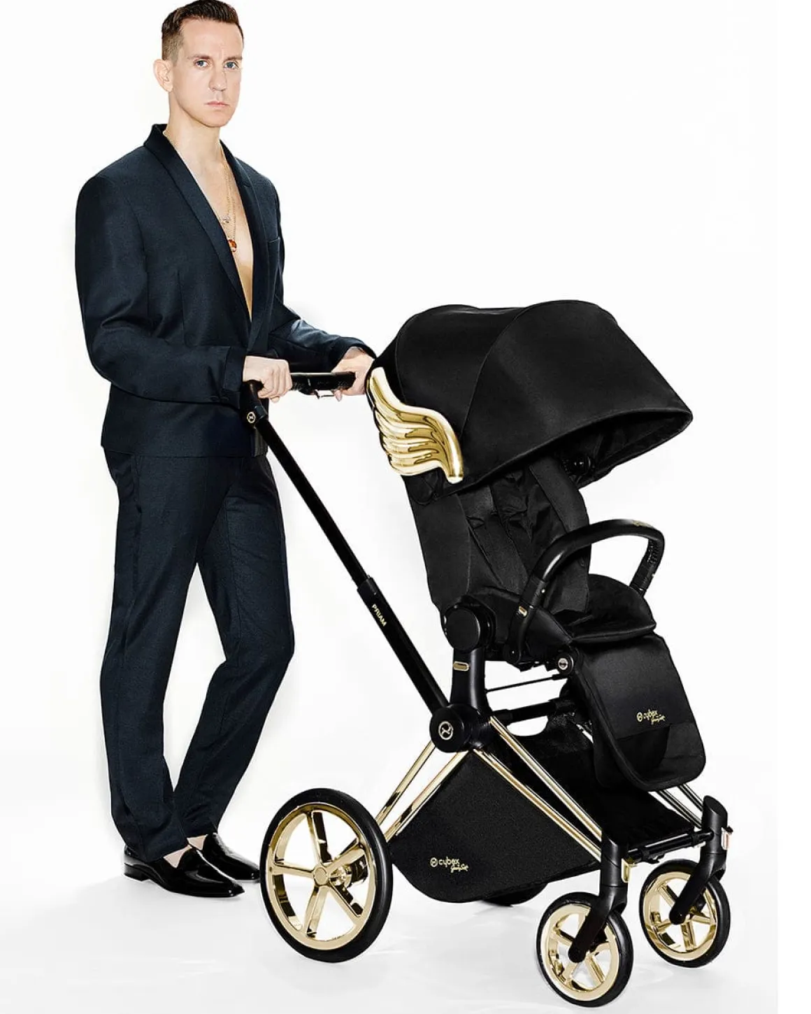 Cybex ePriam 2 Electronic Assist Stroller (One Box) - Jeremy Scott Wings