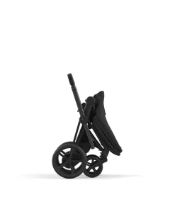 Cybex ePriam 2 Electronic Assist Stroller (One Box) - Matte Black / Sepia Black