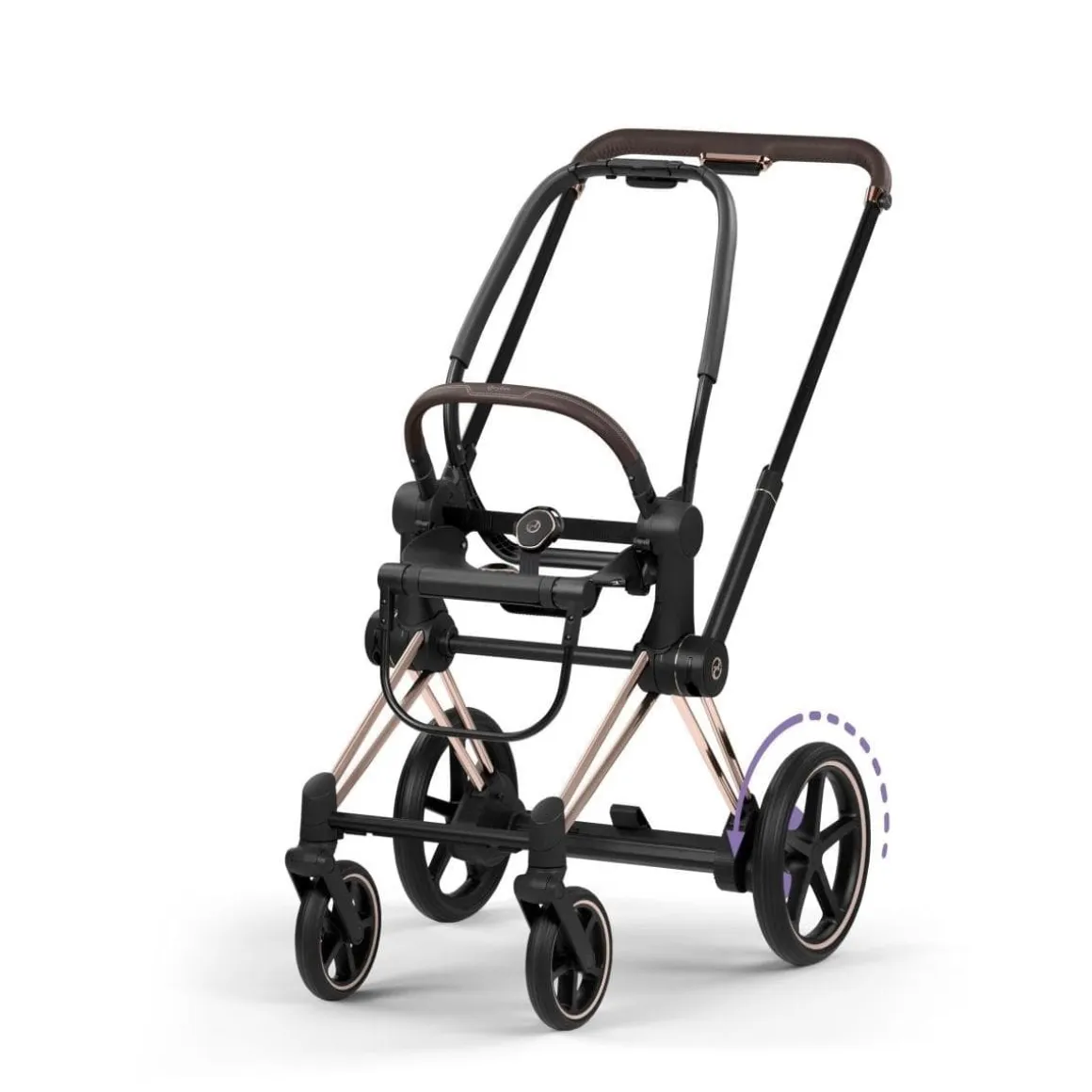 Cybex e-Priam Style Frame (2026) - Rosegold