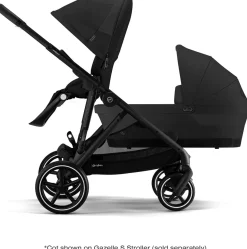 Cybex Gazelle S Cot - Moon Black