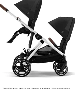 Cybex Gazelle S Second Seat - Silver Frame / Moon Black