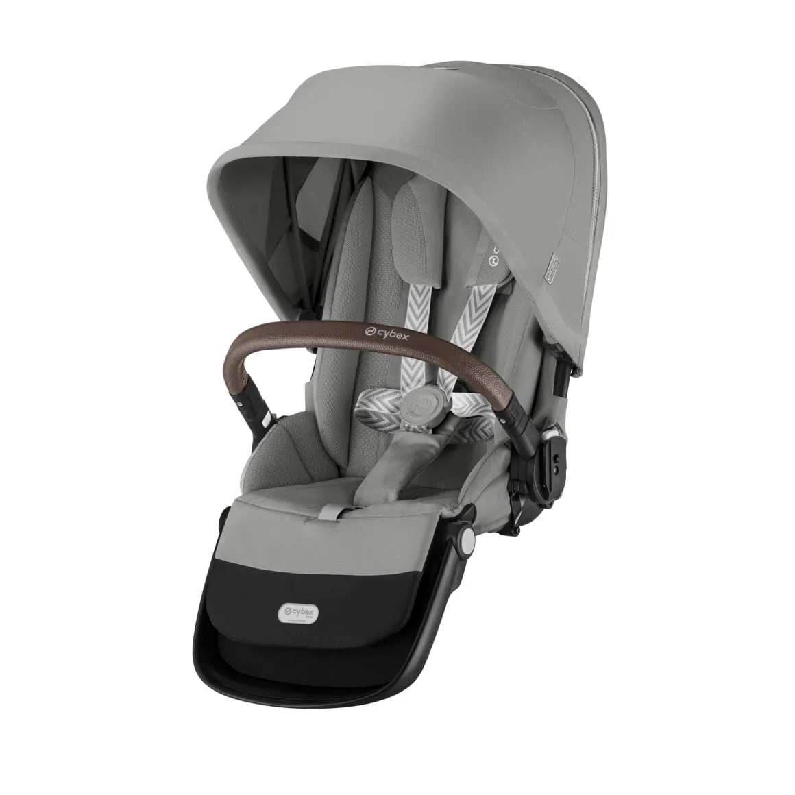 Cybex Gazelle S Second Seat - Silver Frame / Stone Grey