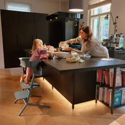 Cybex LEMO High Chair Set + Training Tower Bundle - Pearl Pink