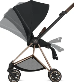 Cybex Mios 2 Complete Stroller - Chrome/Black/Fancy Pink