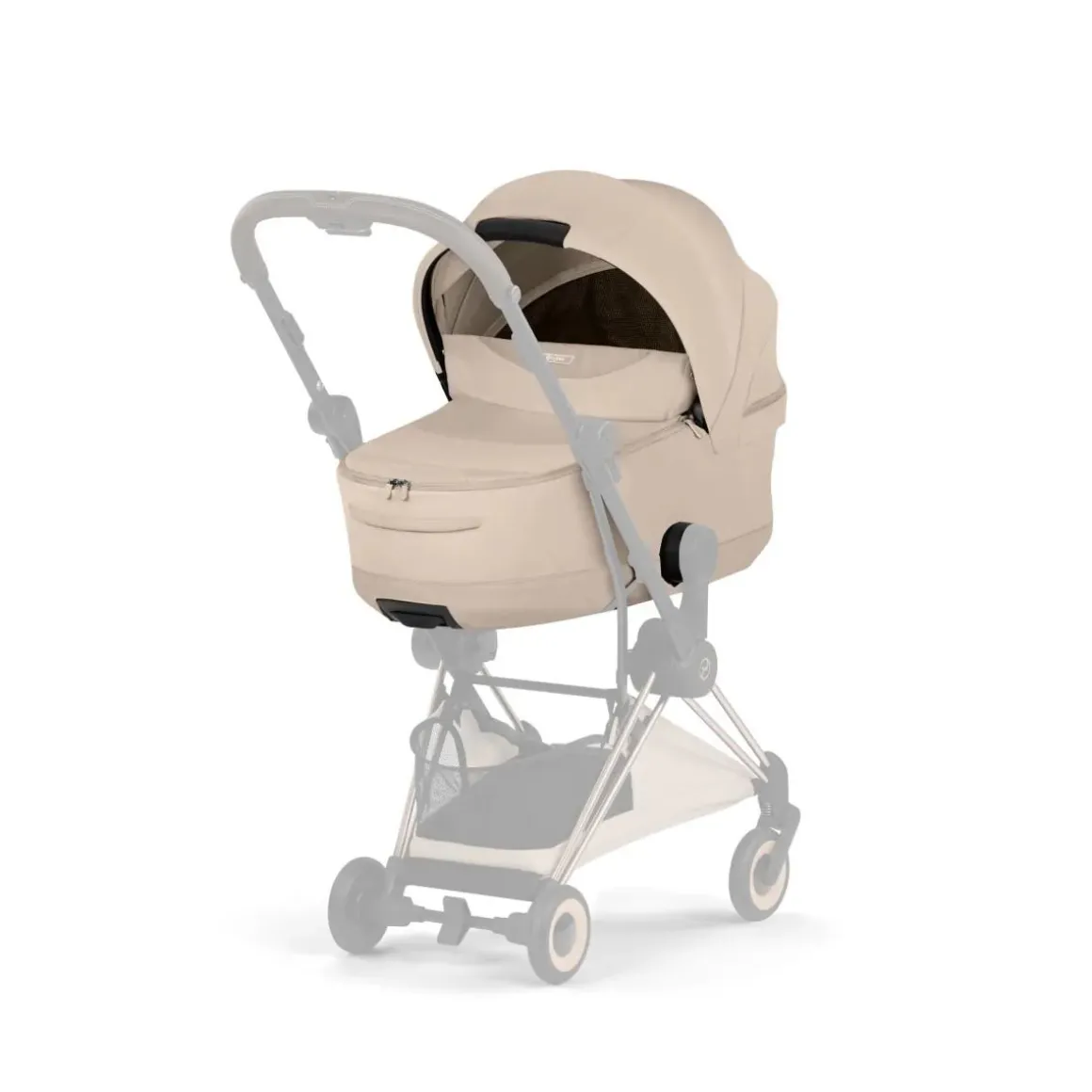Cybex Mios / Coya Fold Lux Carry Cot (2026) - Style Collection - Cozy Beige