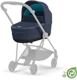 Cybex MIOS 3 Lux Carry Cot - Conscious Dark Navy