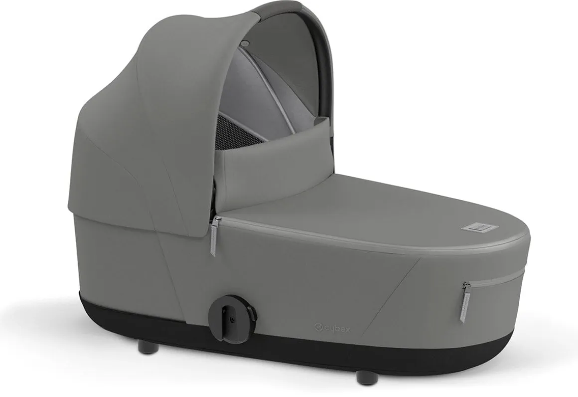 Cybex Mios 3 Lux Carry Cot - Conscious Pearl Grey