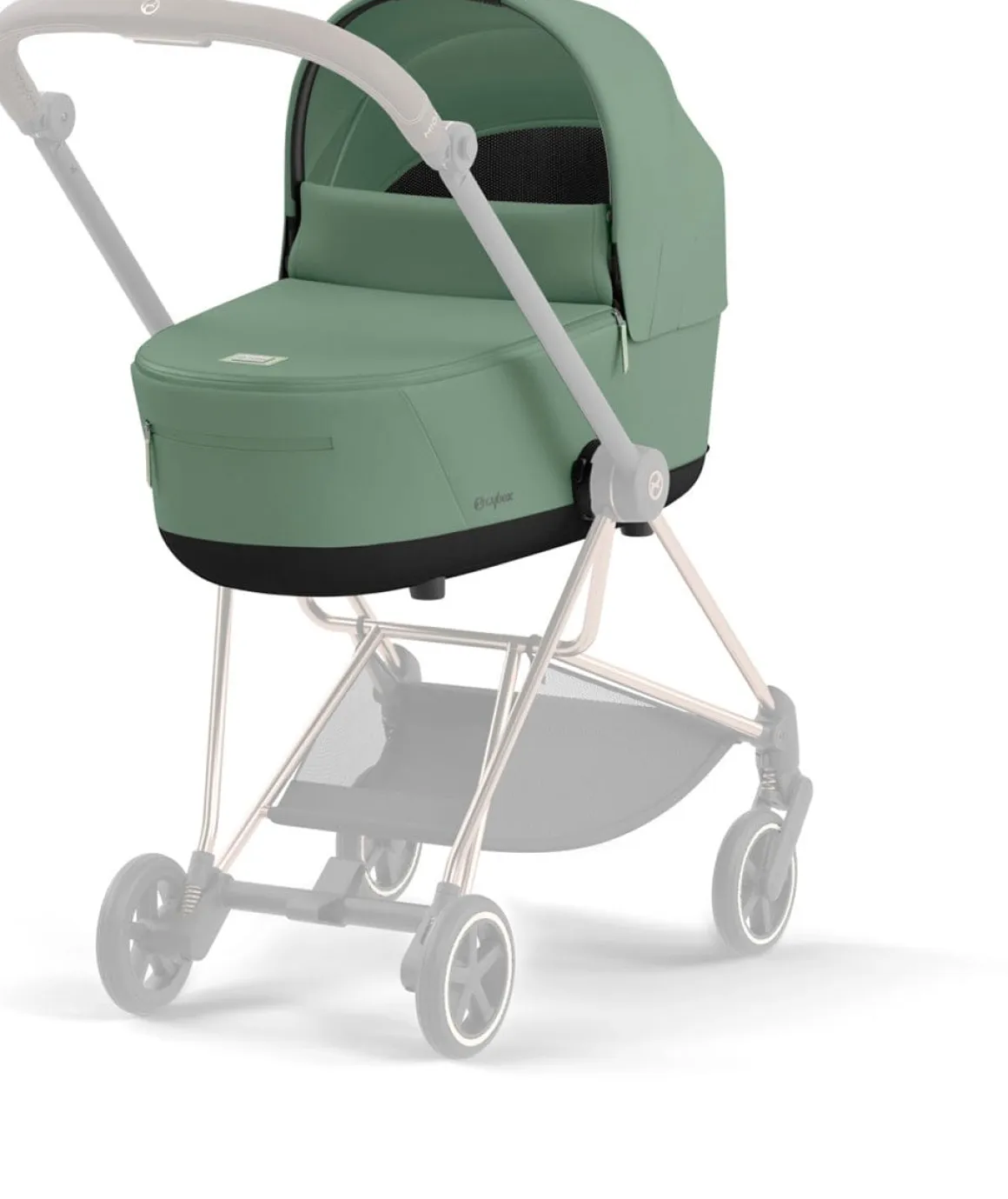 Cybex Mios 3 Lux Carry Cot - Leaf Green