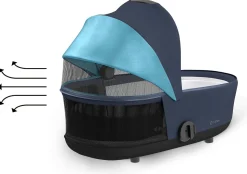 Cybex Mios 3 Lux Carry Cot - Nautical Blue