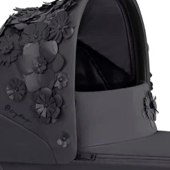 Cybex Mios Lux Carry Cot - Simply Flowers - Dream Grey