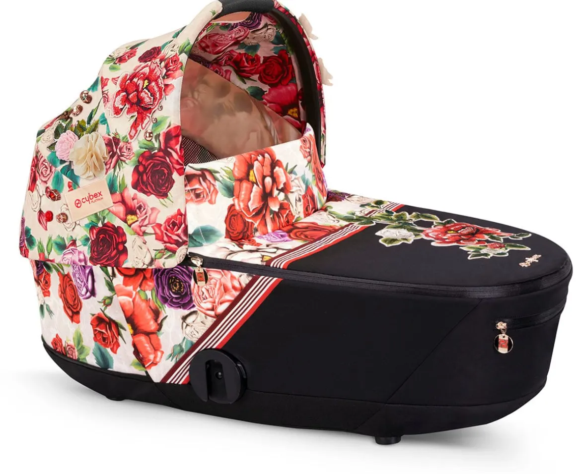 Cybex Mios 3 Lux Carry Cot - Spring Blossom Light