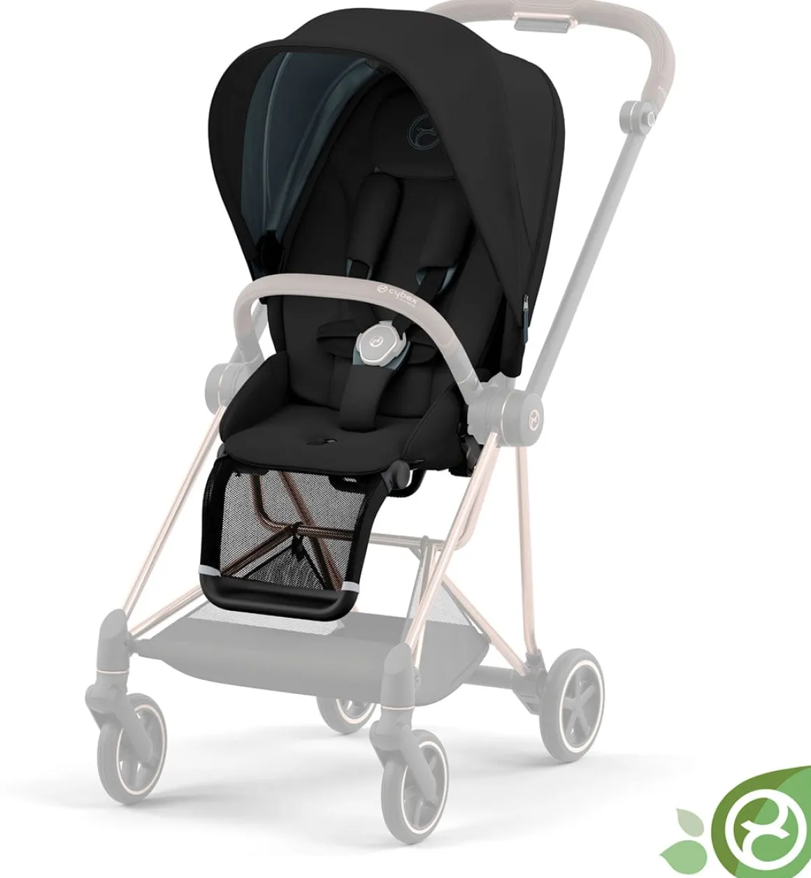 Cybex MIOS 3 Seat Pack - Conscious Onyx Black
