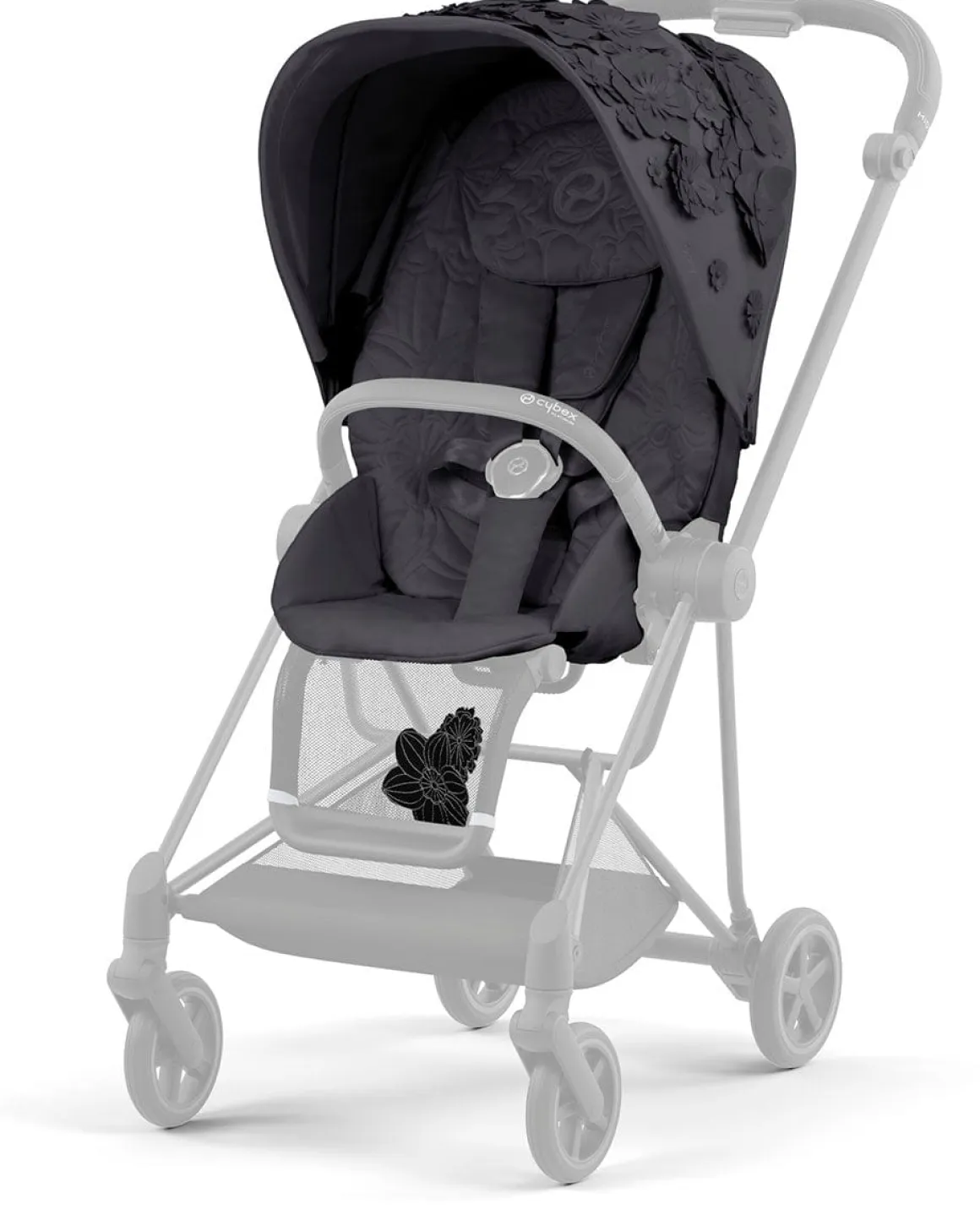 Cybex Mios 3 Seat Pack - Simply Flowers Dream Grey
