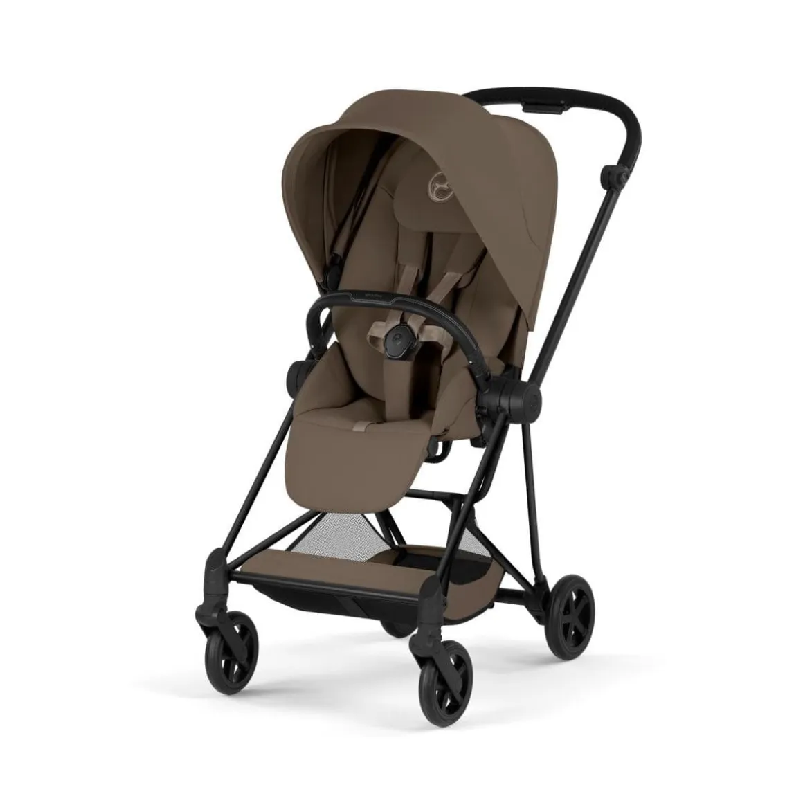 Cybex Mios Stroller (2026) - Matte Black Frame / Coconut Brown Lux Seat