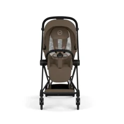 Cybex Mios Stroller (2026) - Matte Black Frame / Coconut Brown Lux Seat