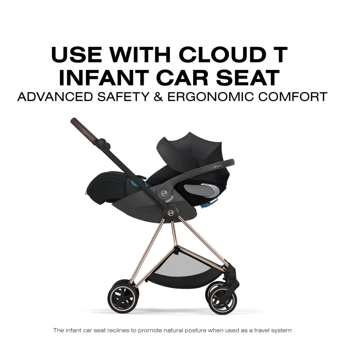 Cybex Mios Stroller (2026) - Matte Black Frame / Cozy Beige Lux Seat