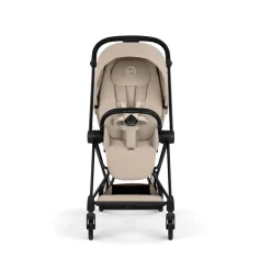 Cybex Mios Stroller (2026) - Matte Black Frame / Cozy Beige Lux Seat