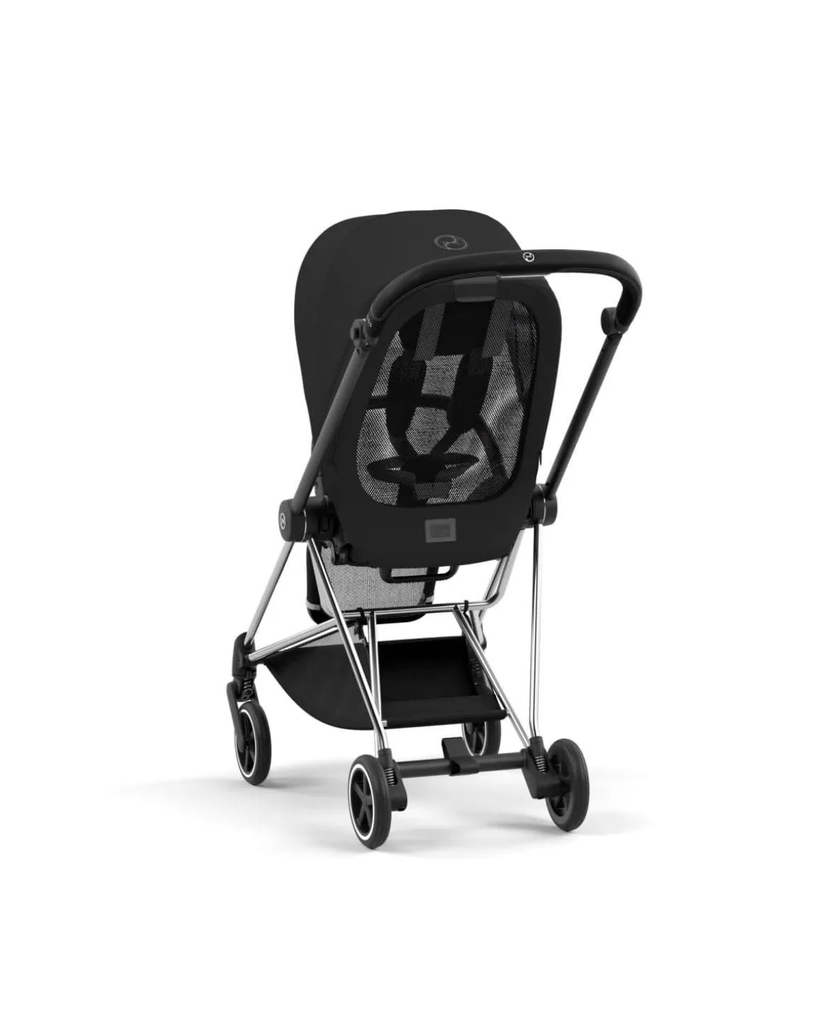 Cybex Mios 3 Stroller (One Box) - Chrome / Black / Sepia Black
