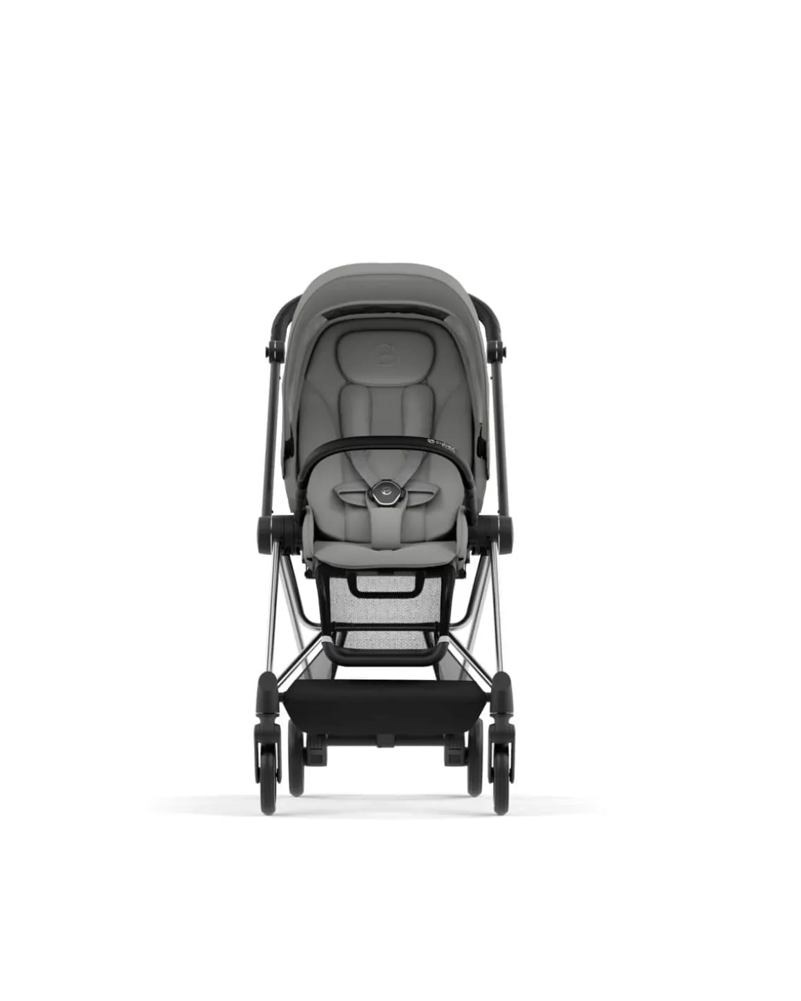 Cybex Mios 3 Stroller (One Box) - Chrome/ Black / Mirage Grey
