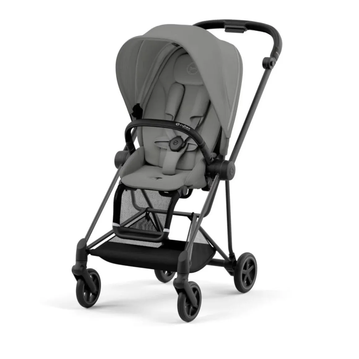 Cybex Mios 3 Stroller (One Box) - Matte Black / Black / Mirage Grey