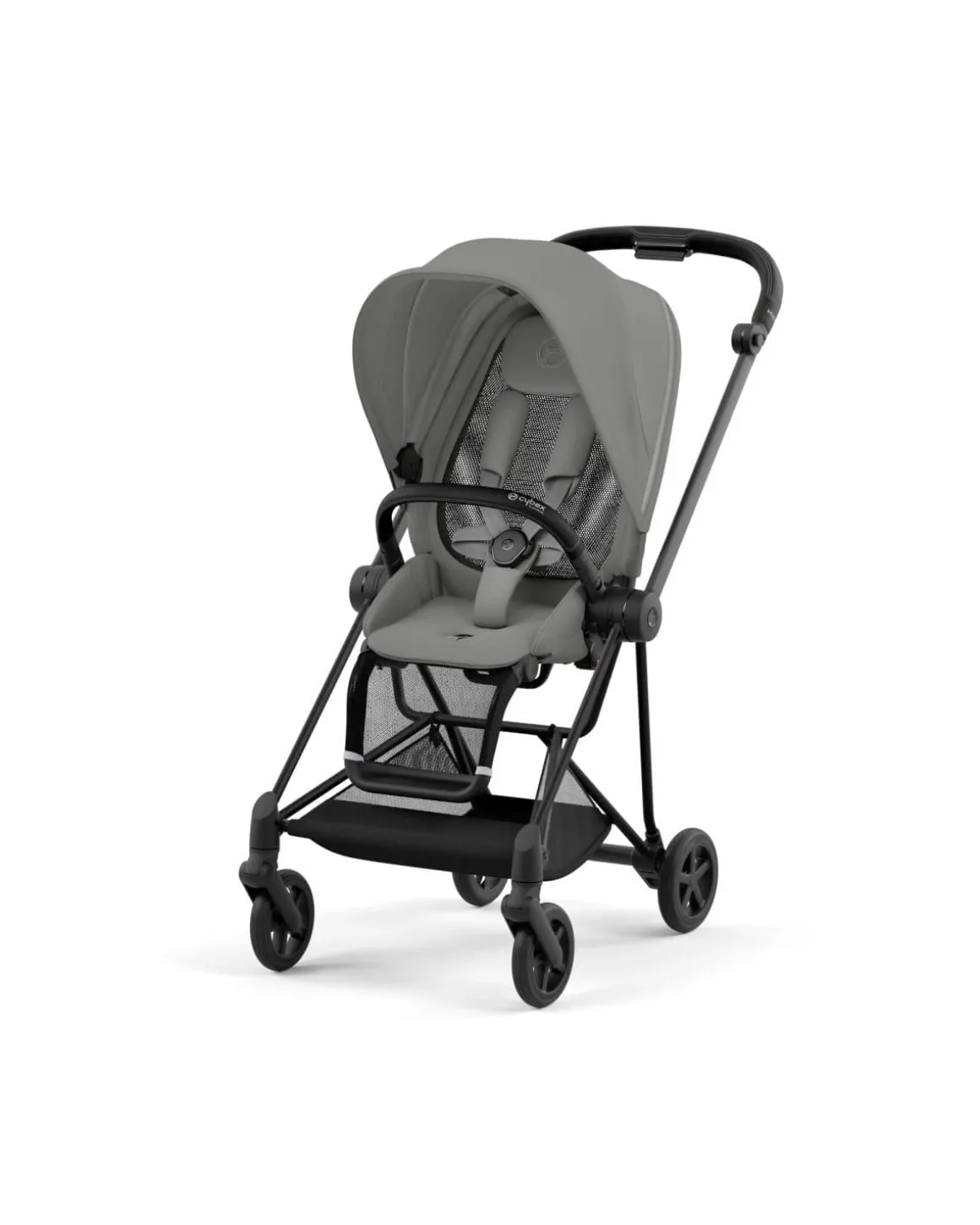 Cybex Mios 3 Stroller (One Box) - Matte Black / Black / Mirage Grey