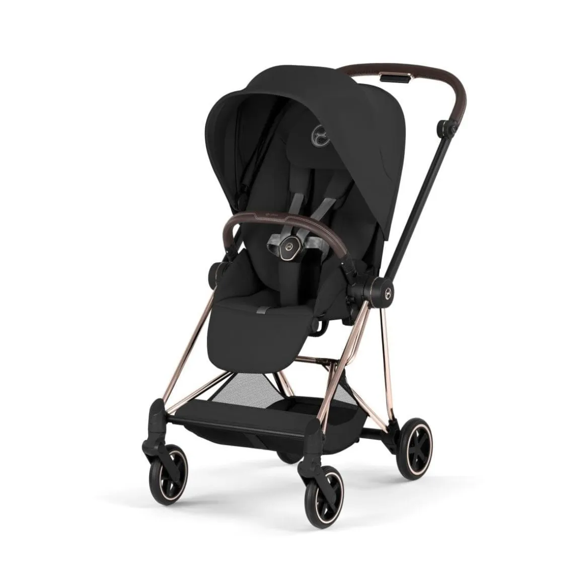 Cybex Mios Stroller (2026) - Rose Gold Frame / Sepia Black Lux Seat