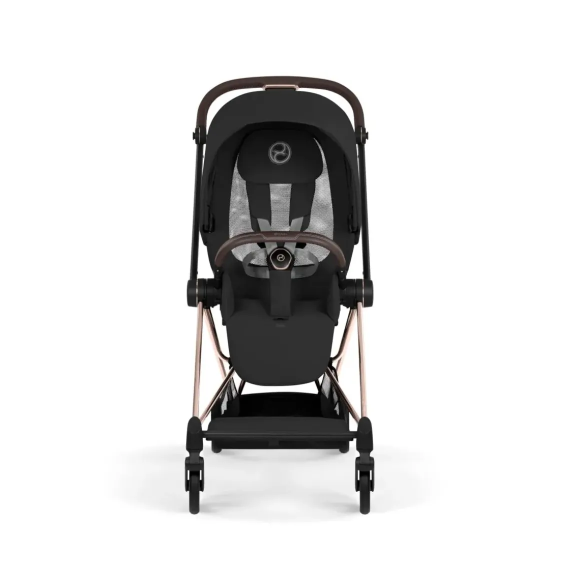 Cybex Mios Stroller (2026) - Rose Gold Frame / Sepia Black Lux Seat