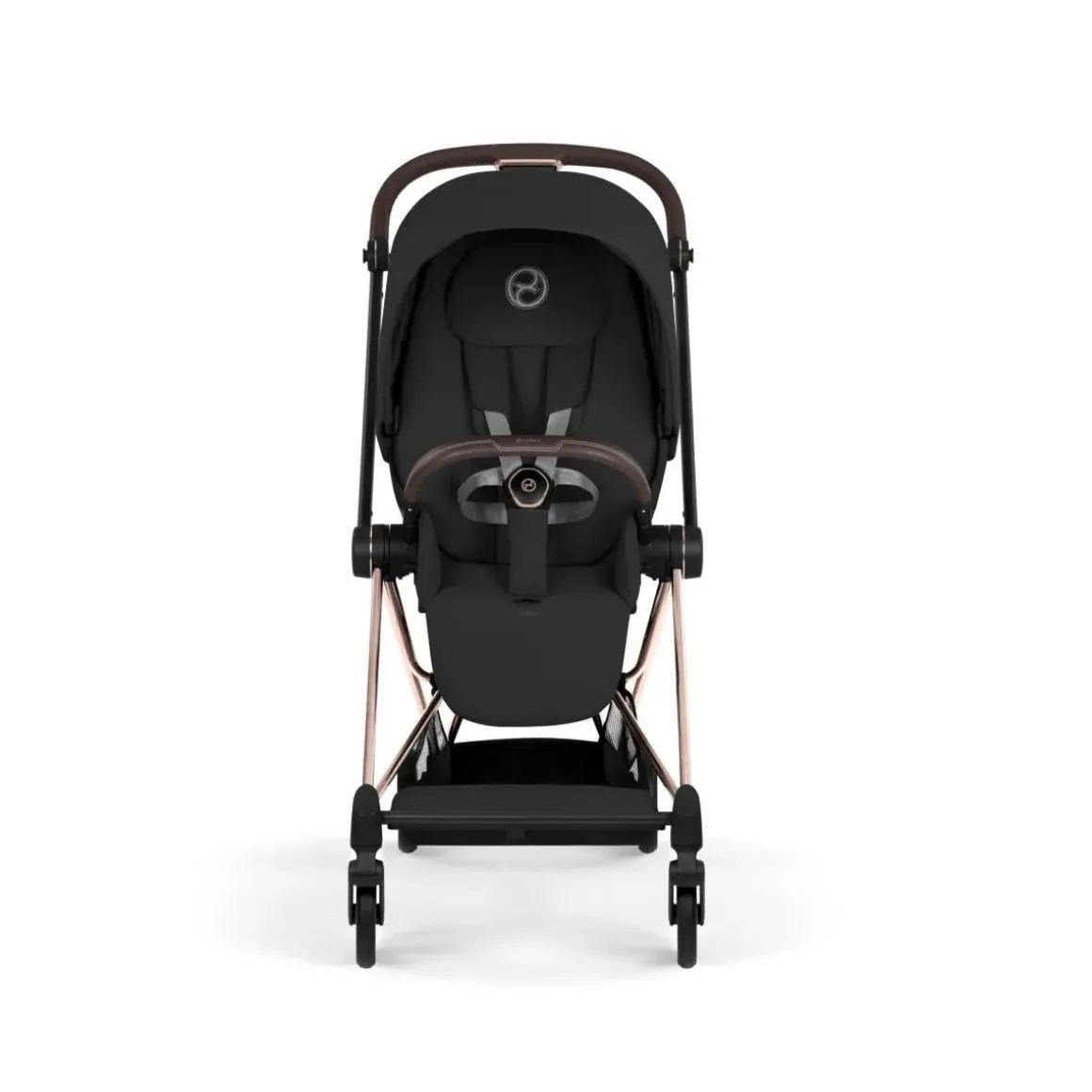 Cybex Mios Stroller (2026) - Rose Gold Frame / Sepia Black Lux Seat