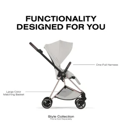 Cybex Mios Style Seat Pack (2026) - City Grey