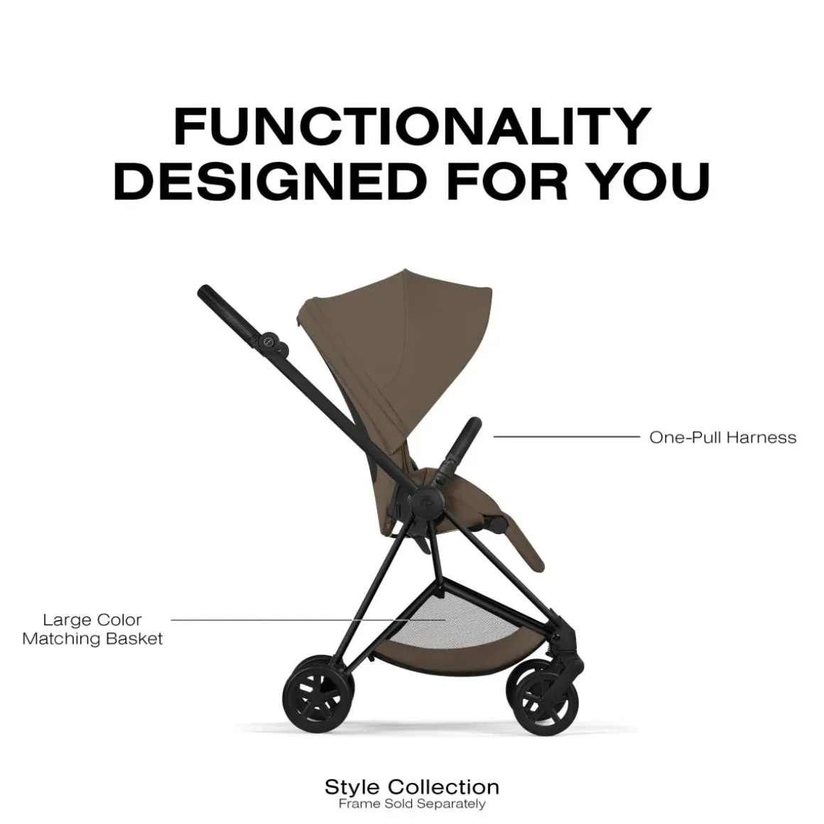 Cybex Mios Style Seat Pack (2026) - Coconut Brown