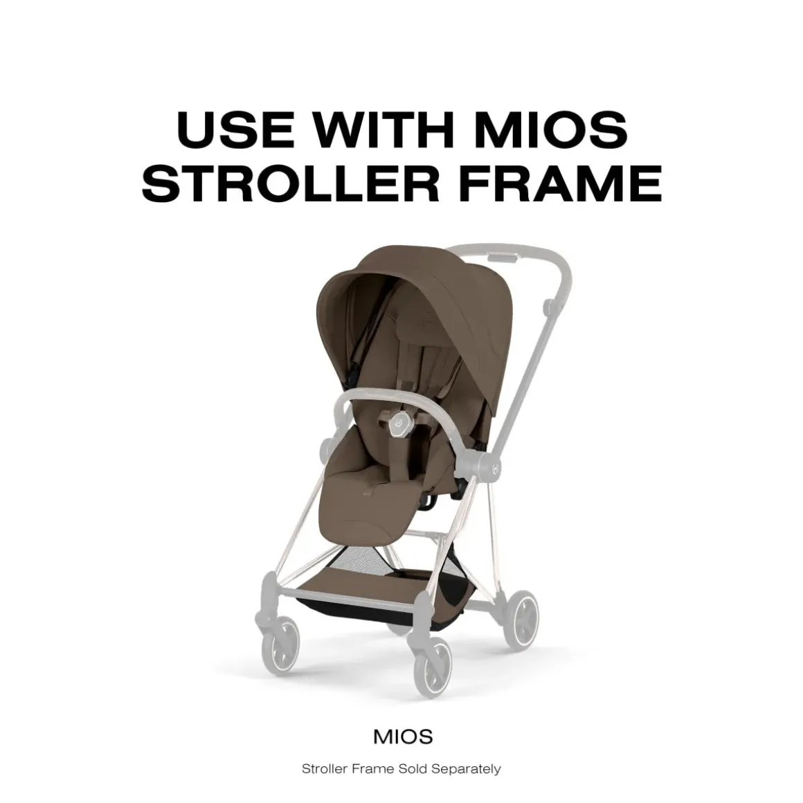 Cybex Mios Style Seat Pack (2026) - Coconut Brown
