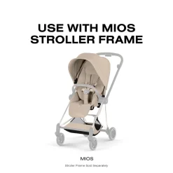 Cybex Mios Style Seat Pack (2026) - Cozy Beige