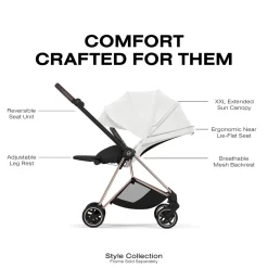 Cybex Mios Style Seat Pack (2026) - Off White