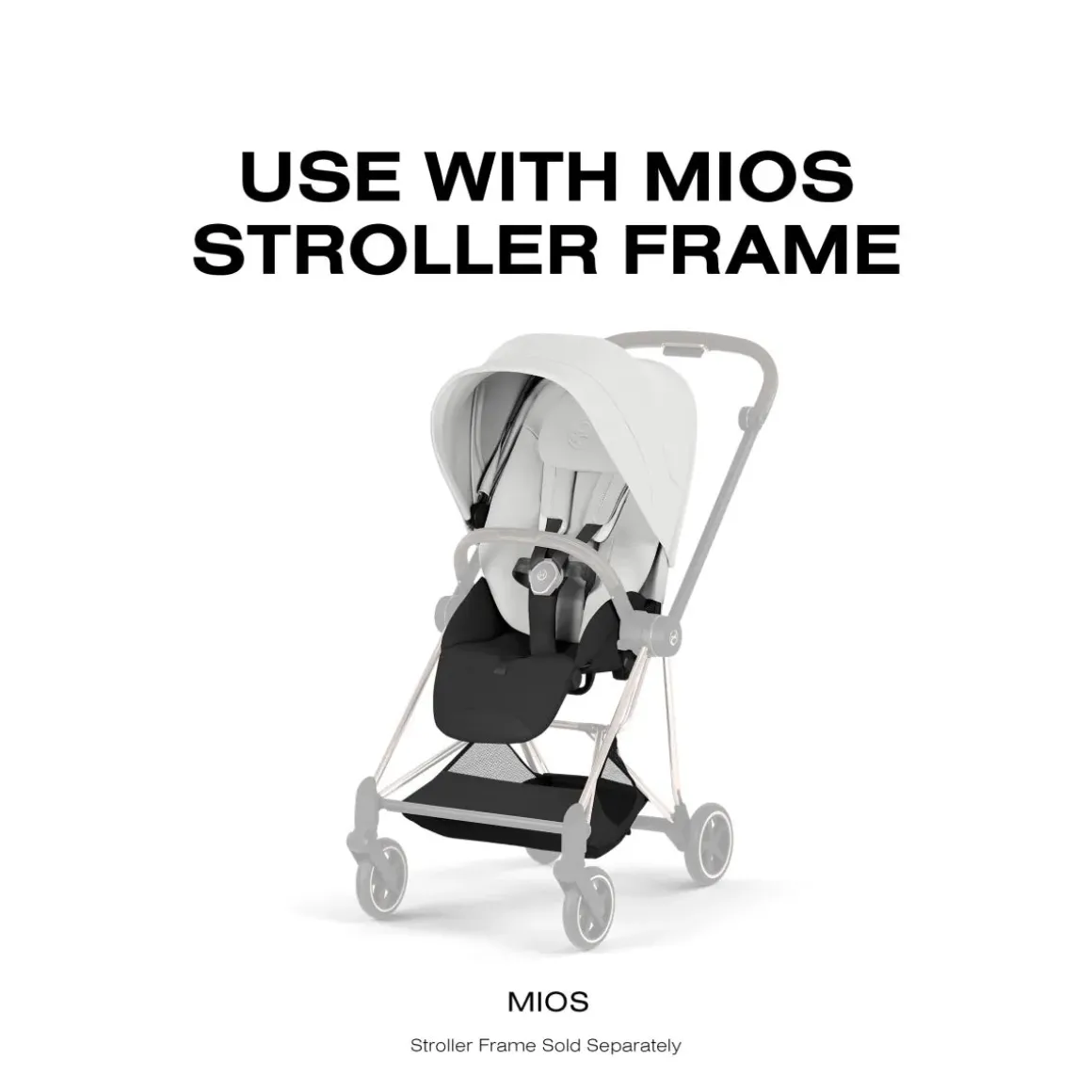 Cybex Mios Style Seat Pack (2026) - Off White