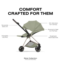 Cybex Mios Style Seat Pack (2026) - Sage Green