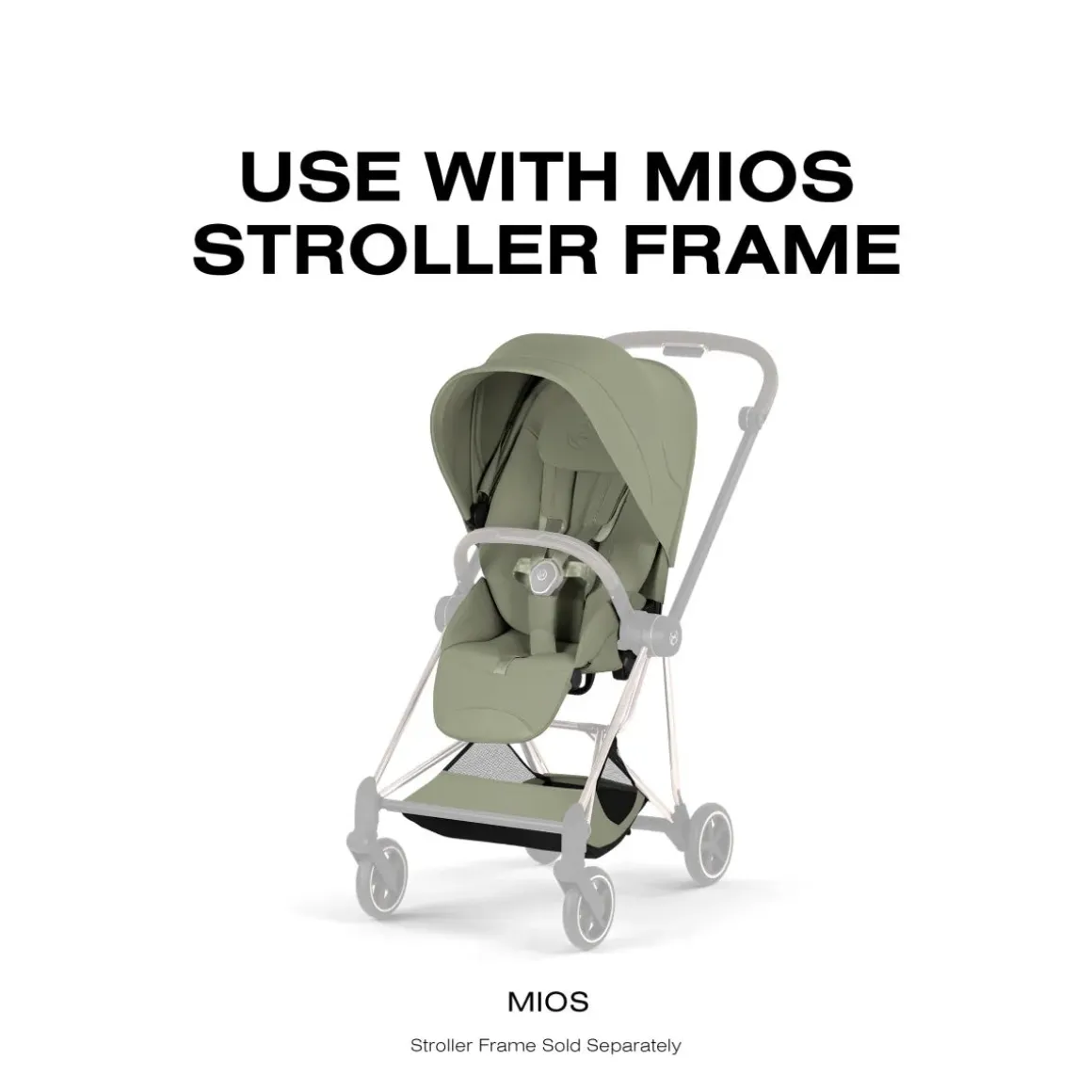 Cybex Mios Style Seat Pack (2026) - Sage Green