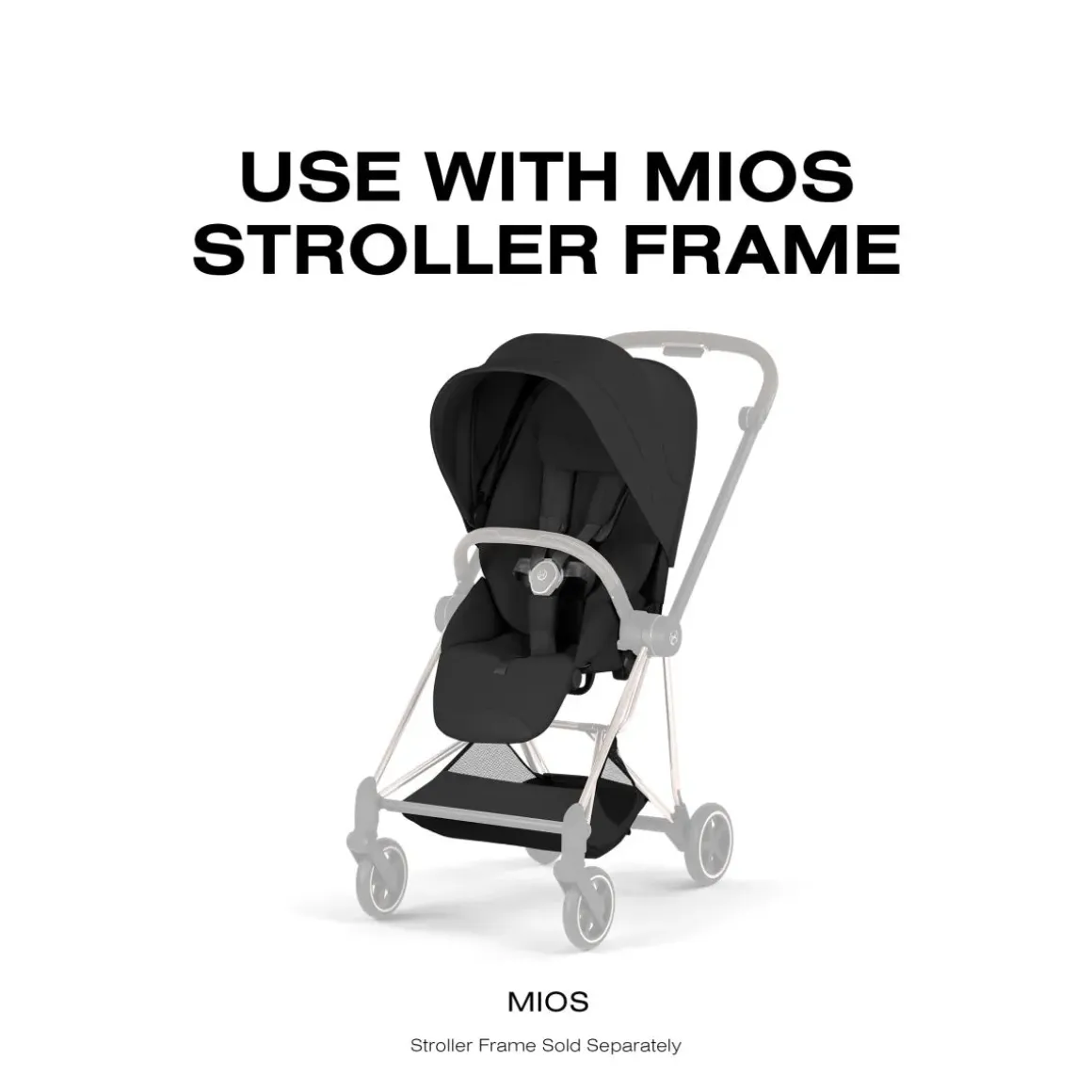 Cybex Mios Style Seat Pack (2026) - Sepia Black