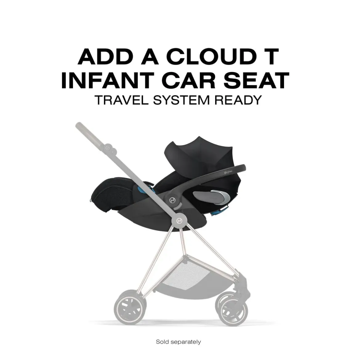 Cybex Mios Style Stroller Frame (2026) - Rosegold