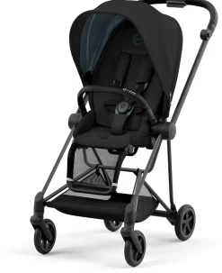 Cybex OPEN BOX Mios 3 Stroller (One Box) - Matte Black / Black / Deep Black