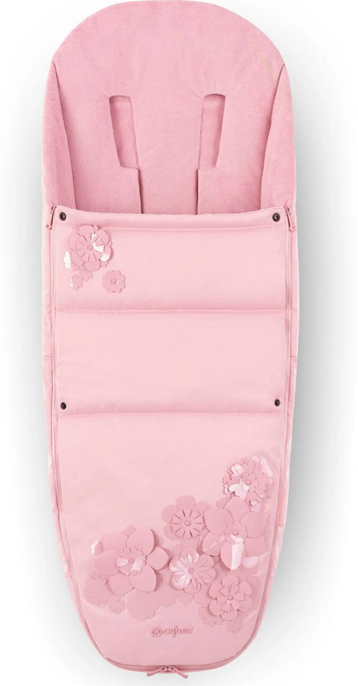 Cybex Platinum Footmuff 4 - Simply Flowers Pale Blush