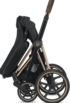 Cybex Priam 3 Complete Stroller - Chrome/Black/Indigo Blue