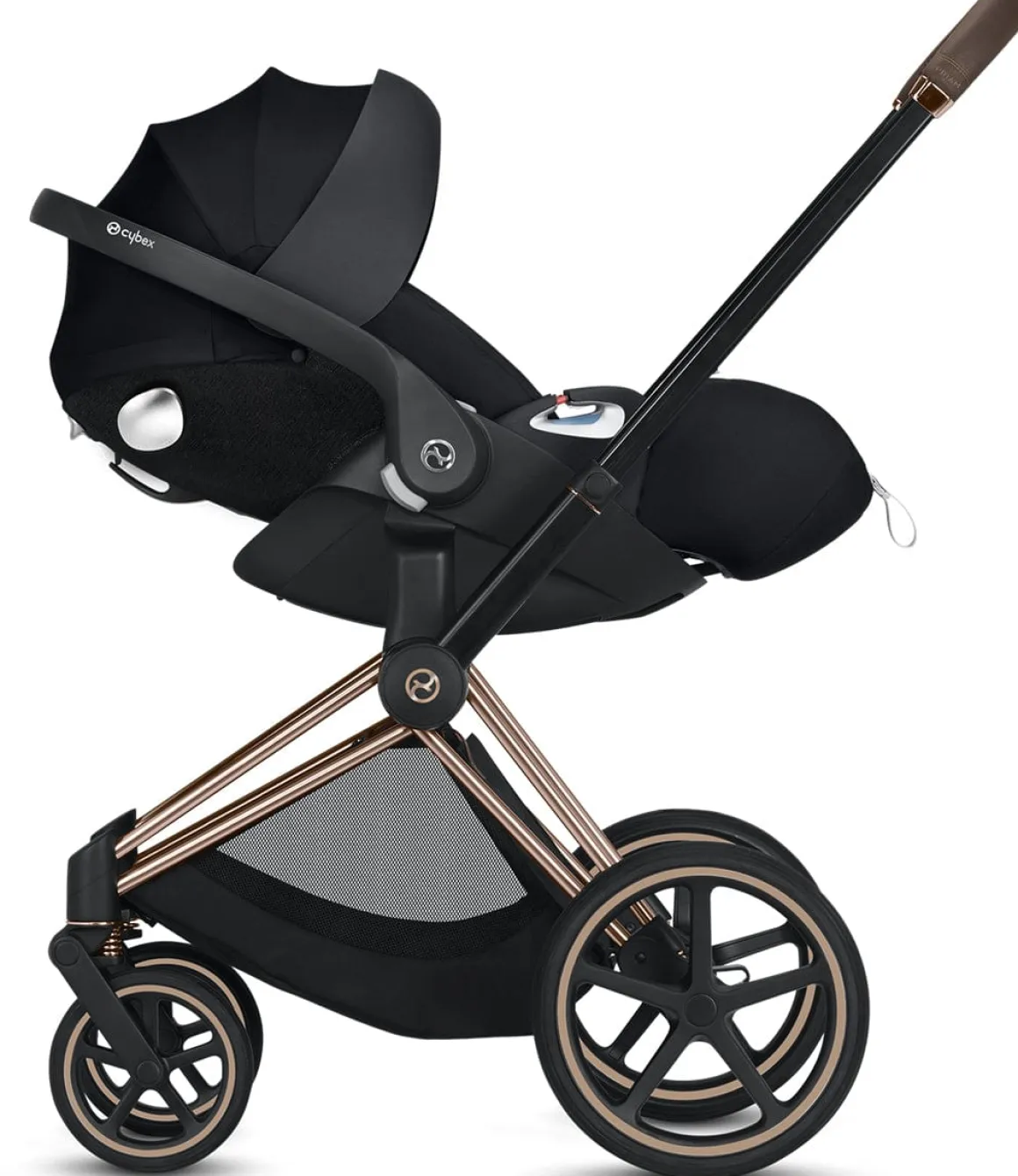 Cybex Priam 3 Complete Stroller - Matte Black/Indigo Blue