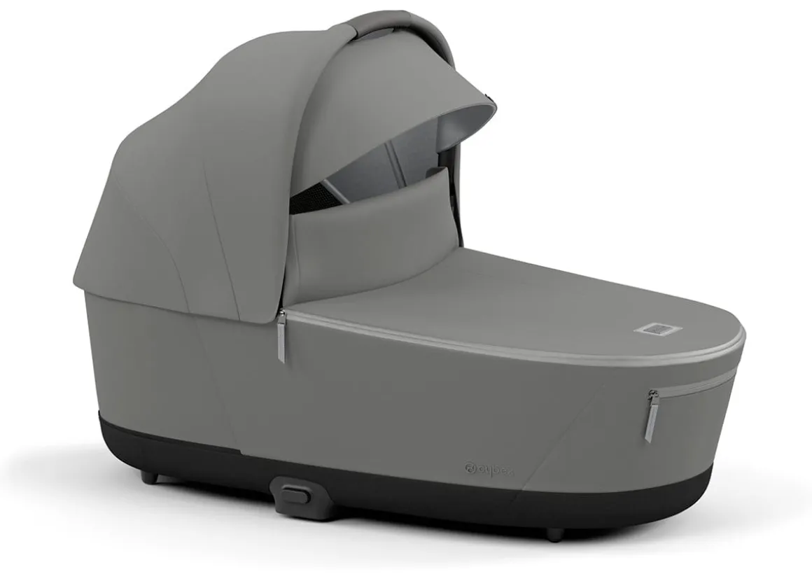 Cybex Priam 4 / ePriam 2 Lux Carry Cot - Conscious Pearl Grey