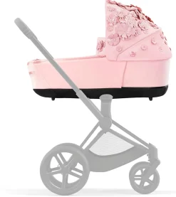 Cybex Priam 4 / ePriam 2 Lux Carry Cot - Simply Flowers Pale Blush