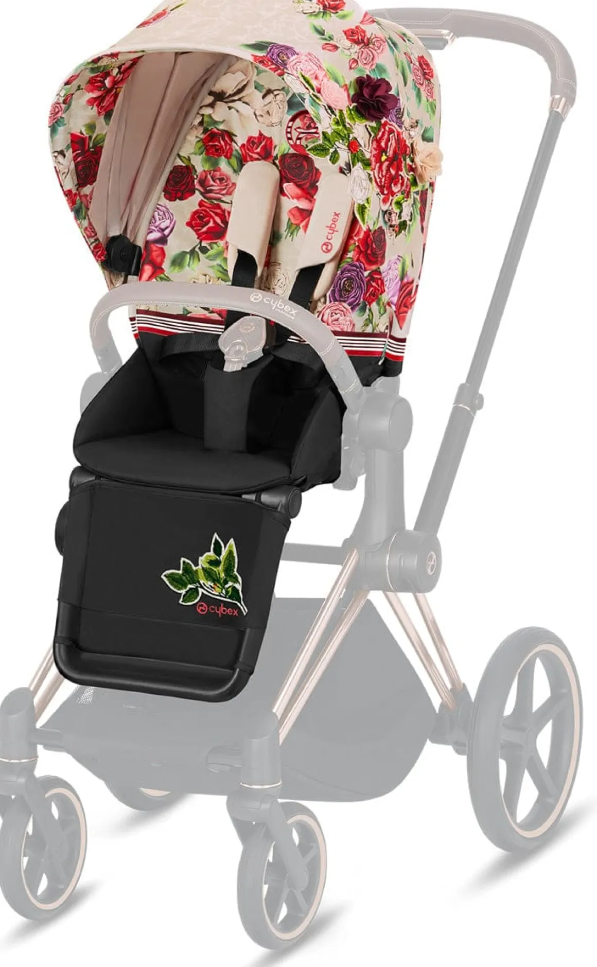 Cybex Priam 3 Seat Fabric - Spring Blossom Light