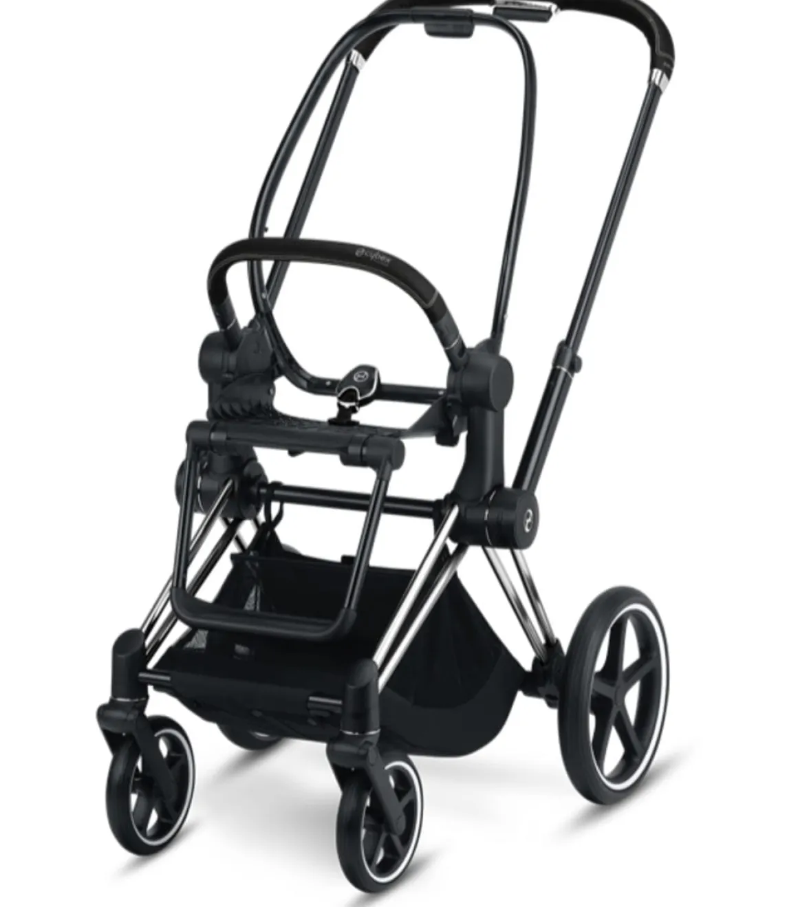 Cybex Priam 3 Stroller Frame - Chrome/Black