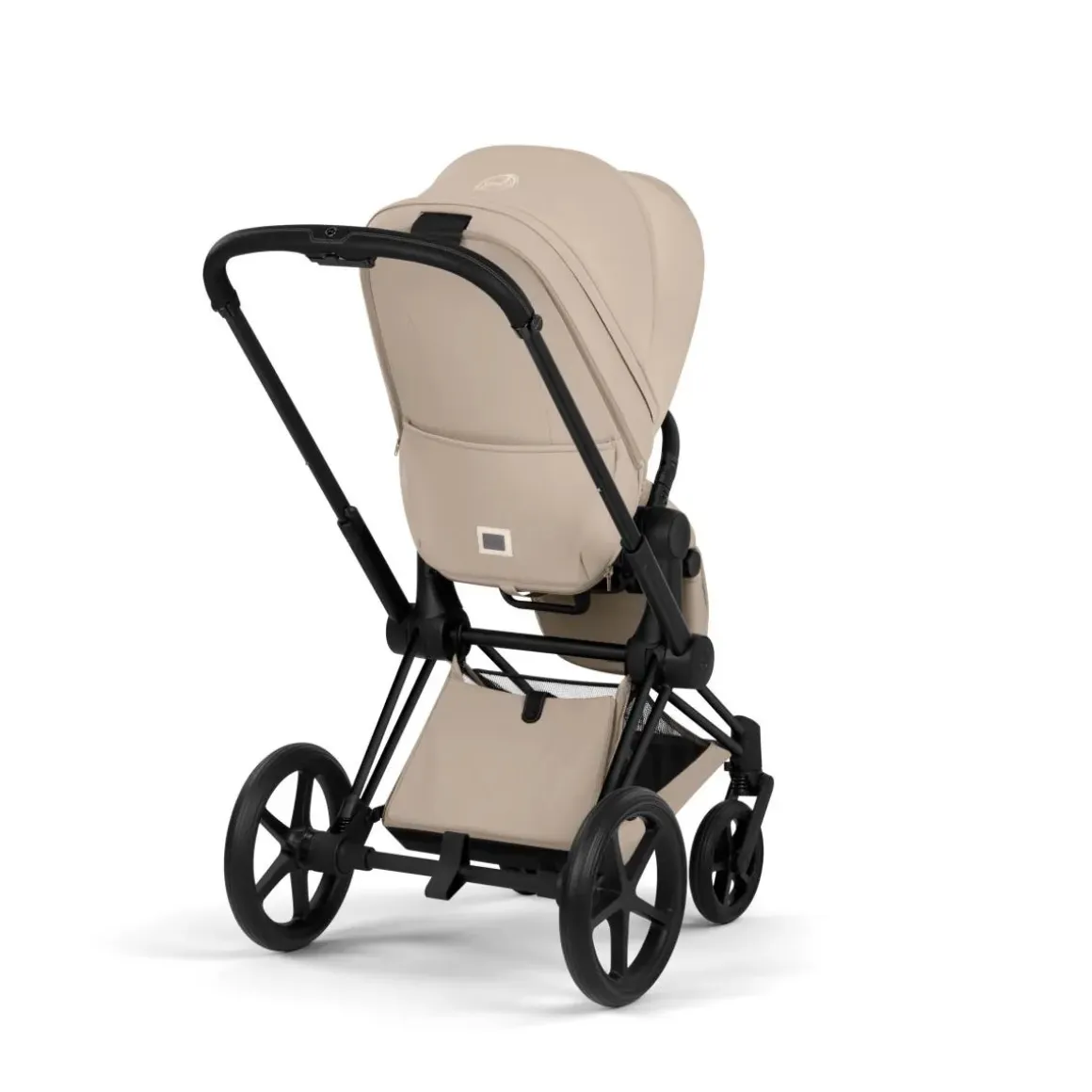 Cybex Priam Stroller (2026) - Matte Black Frame / Cozy Beige Lux Seat